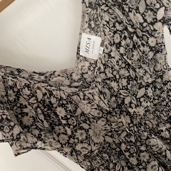 Misa L.A Idalia bohemian floral dress. - Picture 6 of 6